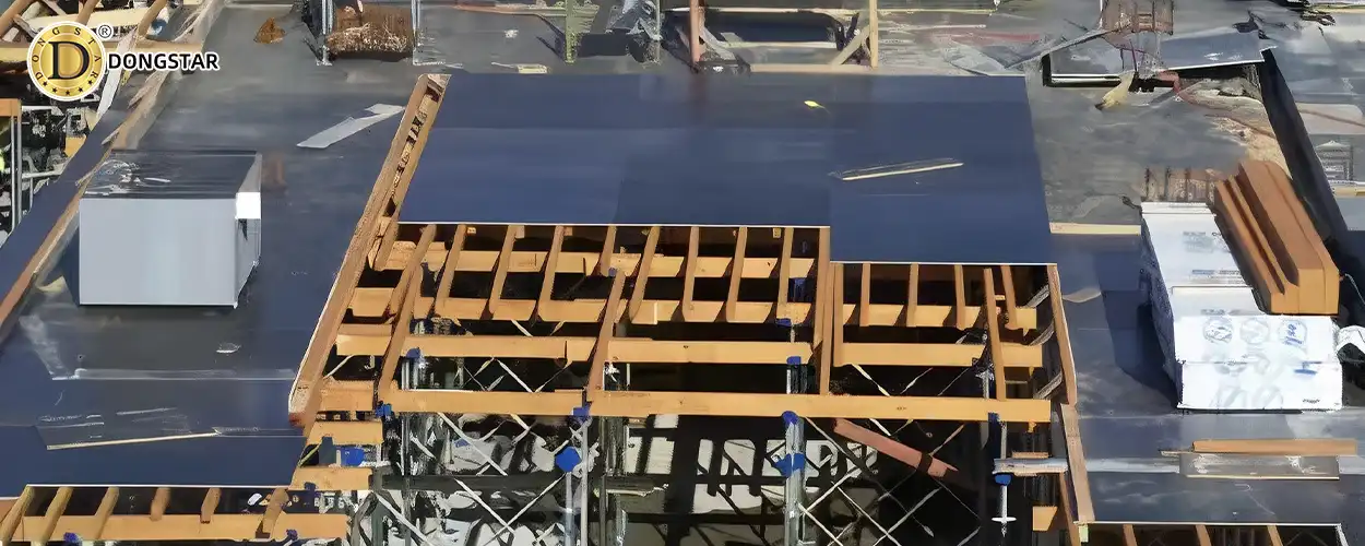 What are the usage scenarios of Black Film Faced Plywood in the UK