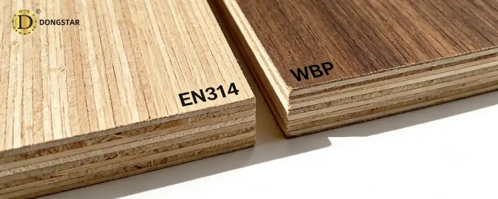 EN314 vs WBP Plywood