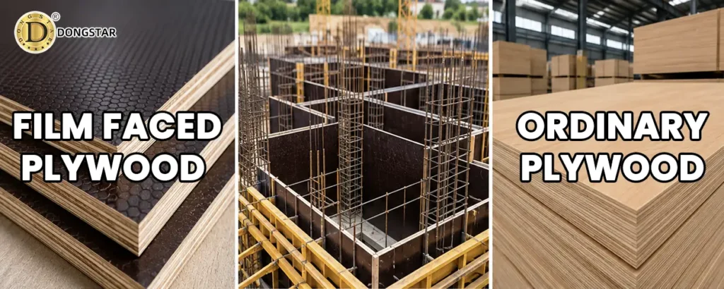 Film Faced Plywood vs Ordinary Plywood