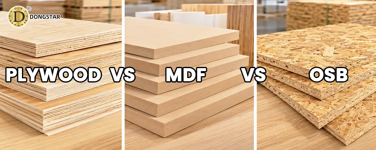 Plywood VS MDF VS OSB