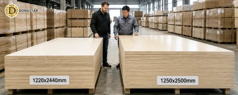 1220x2440mm Plywood vs 1250x2500mm Plywood