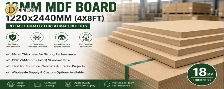 18mm MDF Board 1220x2440mm